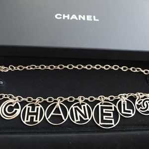❌ SOLD to F@shionphile ❌ CHANEL Authentic 2017 Logo Belt